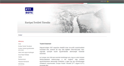 Desktop Screenshot of egtc.kormany.hu